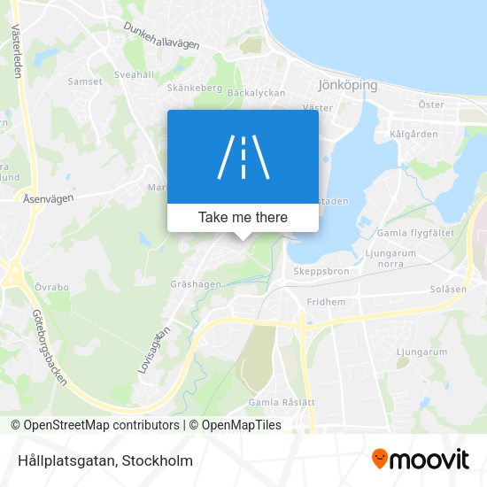 Hållplatsgatan map