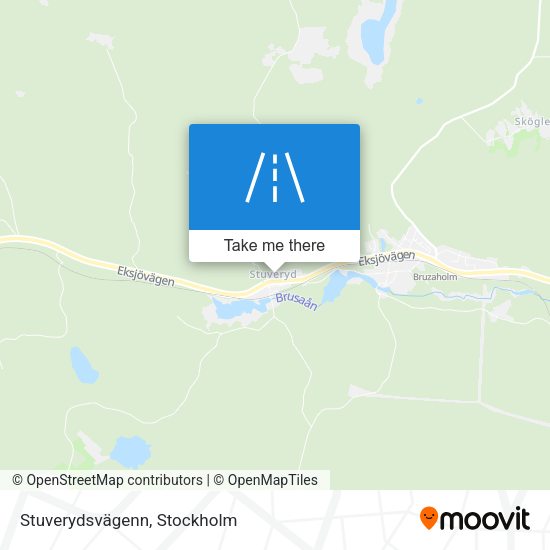 Stuverydsvägenn map