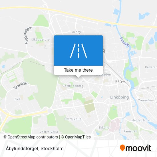 Åbylundstorget map