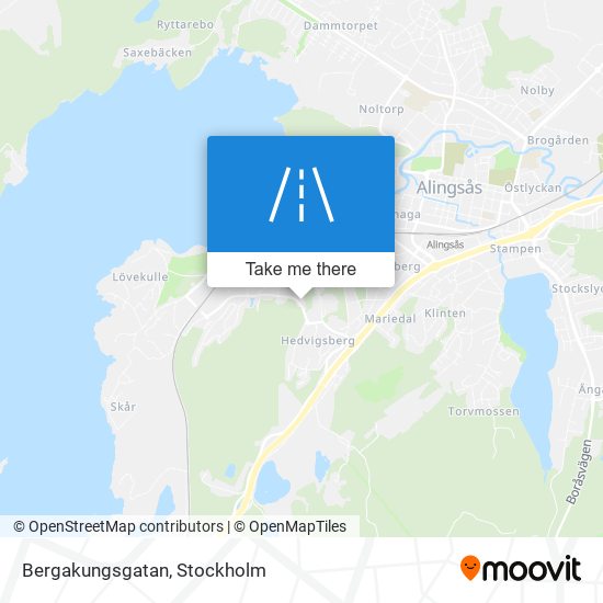 Bergakungsgatan map