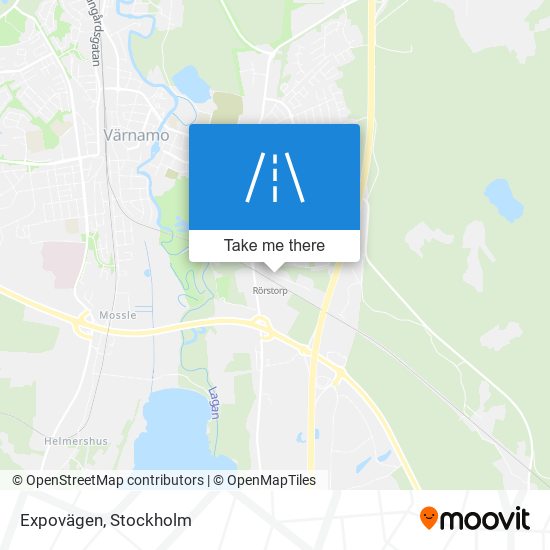 Expovägen map