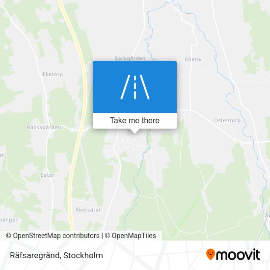 Räfsaregränd map