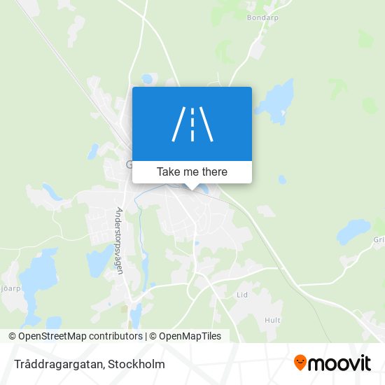 Tråddragargatan map