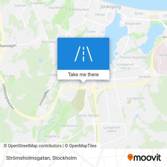 Strömsholmsgatan map