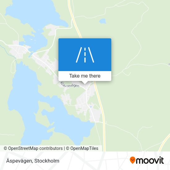 Äspevägen map