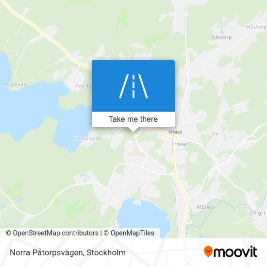 Norra Påtorpsvägen map