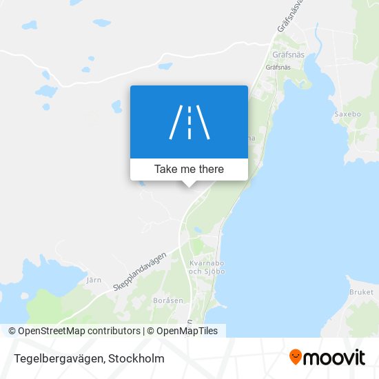 Tegelbergavägen map