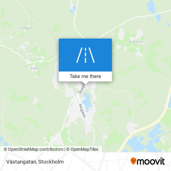 Västangatan map