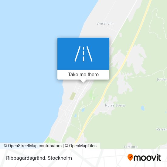 Ribbagardsgränd map