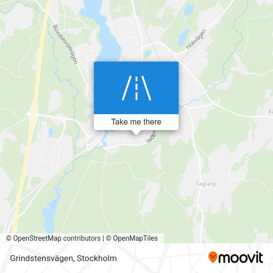 Grindstensvägen map