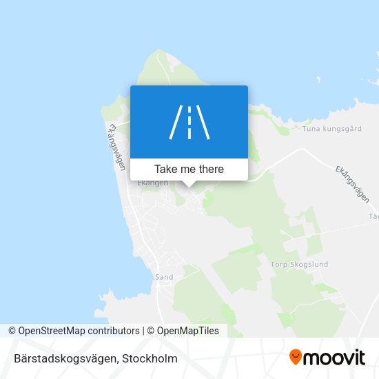 Bärstadskogsvägen map