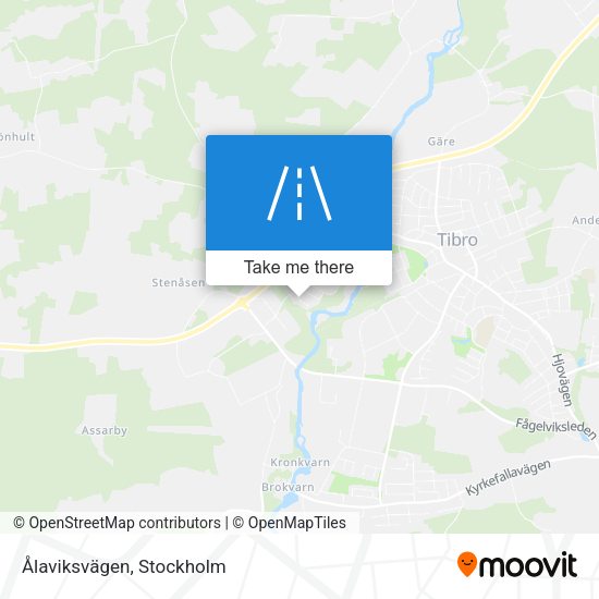 Ålaviksvägen map