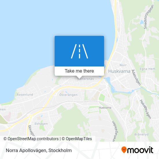 Norra Apollovägen map