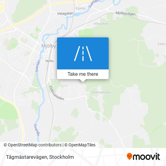 Tågmästarevägen map