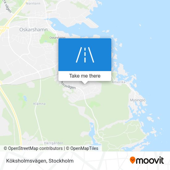 Köksholmsvägen map