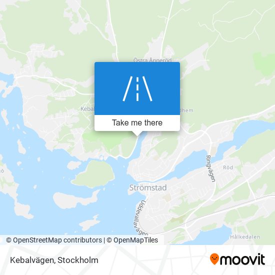 Kebalvägen map