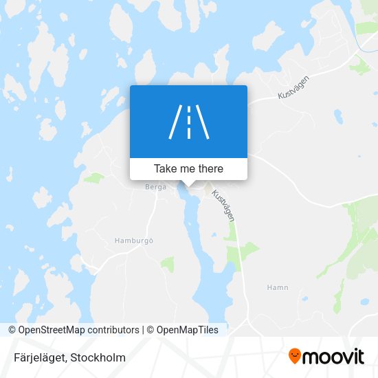 Färjeläget map