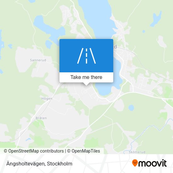 Ängsholtevägen map