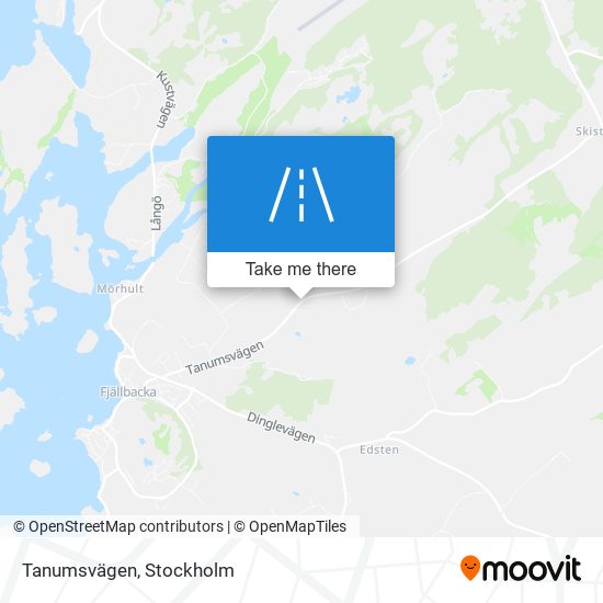 Tanumsvägen map