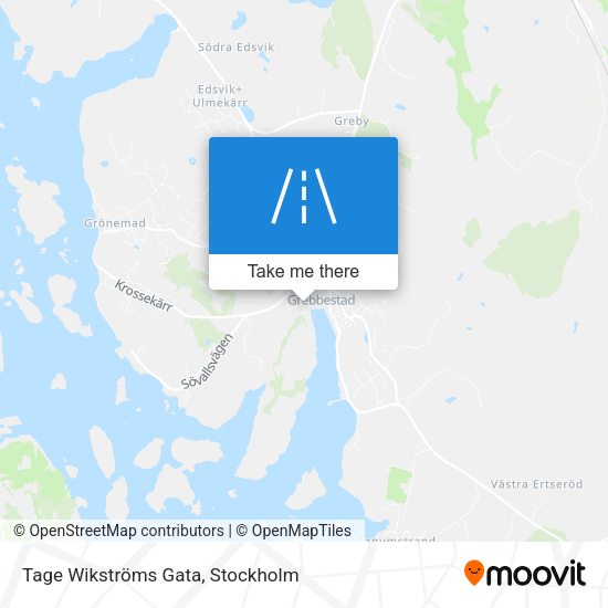 Tage Wikströms Gata map