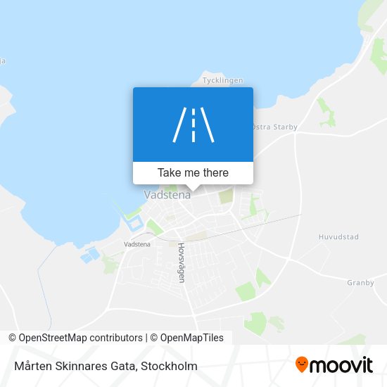 Mårten Skinnares Gata map