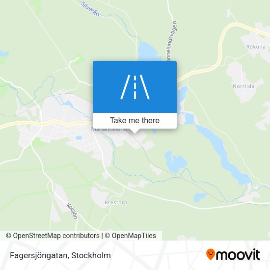 Fagersjöngatan map