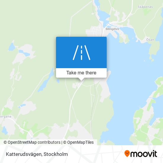 Katterudsvägen map