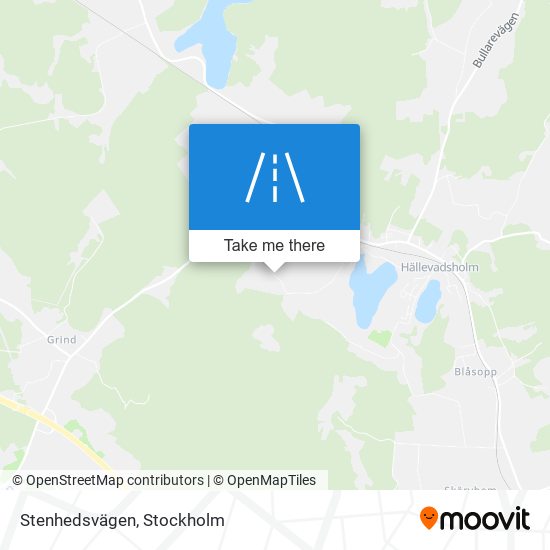Stenhedsvägen map
