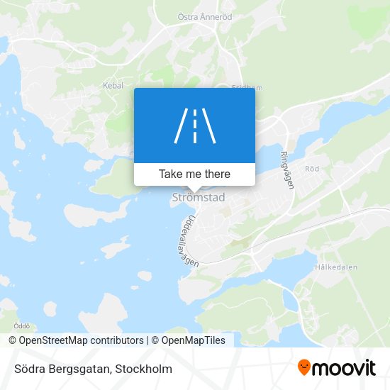 Södra Bergsgatan map