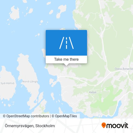 Örnemyrsvägen map