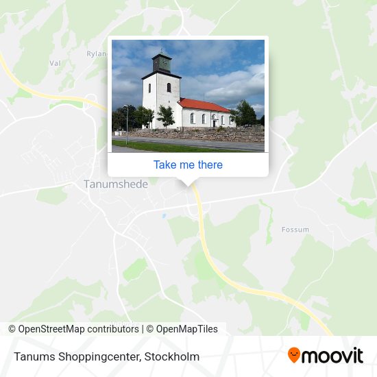 Tanums Shoppingcenter map