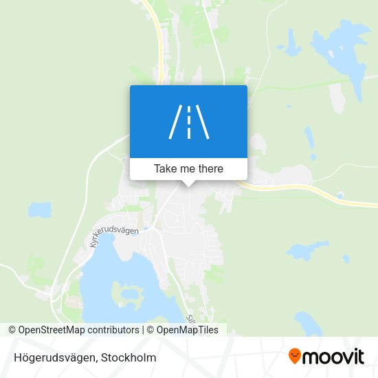 Högerudsvägen map
