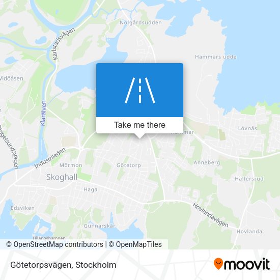 Götetorpsvägen map