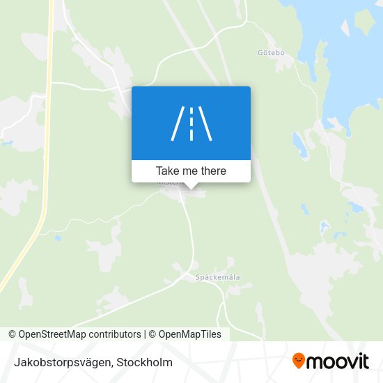 Jakobstorpsvägen map
