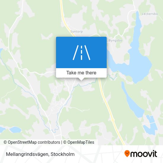 Mellangrindsvägen map