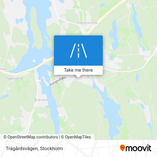 Trägårdsvägen map