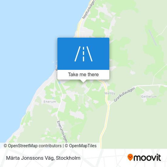 Märta Jonssons Väg map