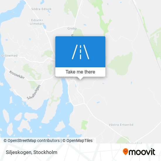 Siljeskogen map