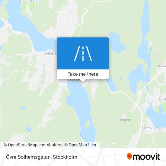 Övre Solhemsgatan map