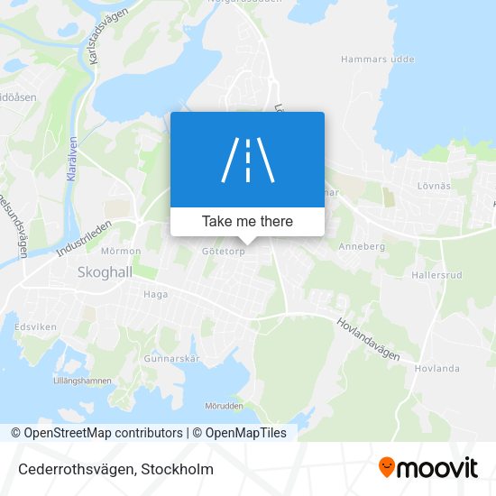 Cederrothsvägen map