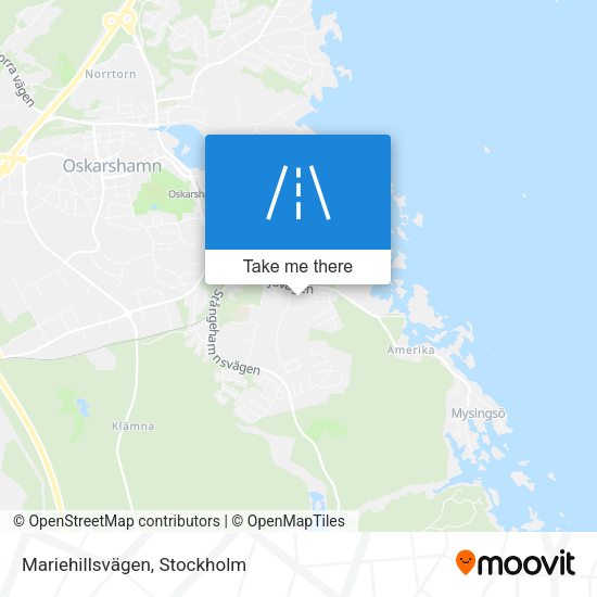 Mariehillsvägen map
