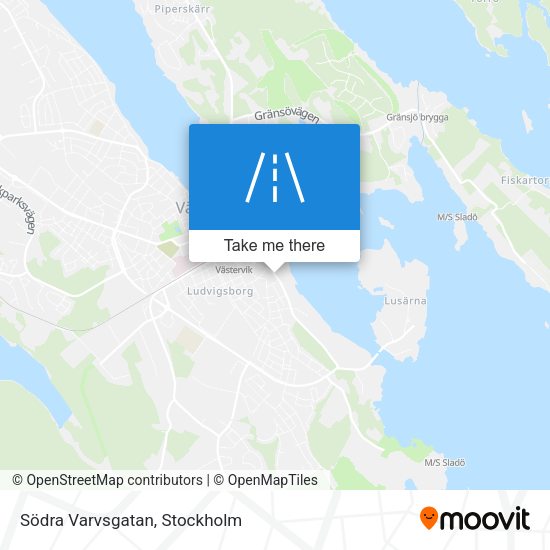 Södra Varvsgatan map