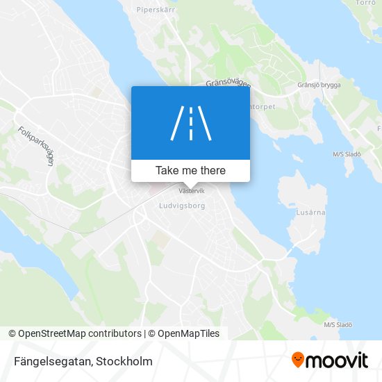 Fängelsegatan map