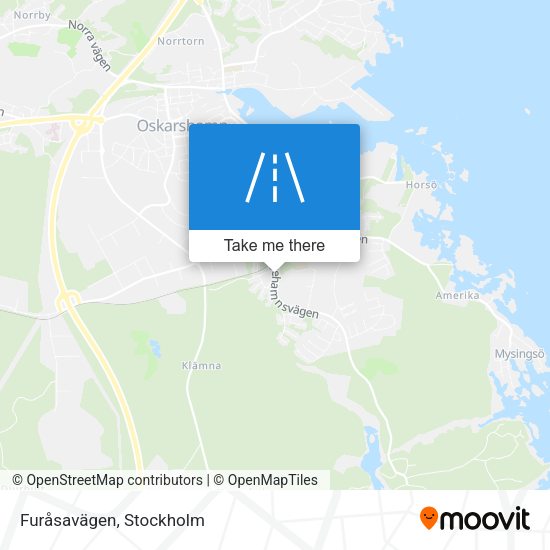 Furåsavägen map