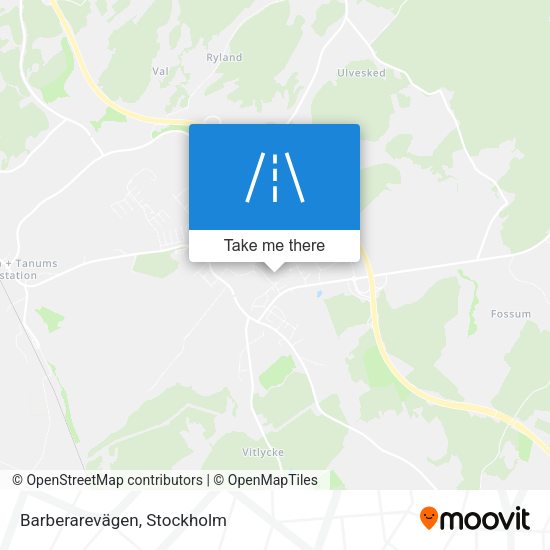 Barberarevägen map
