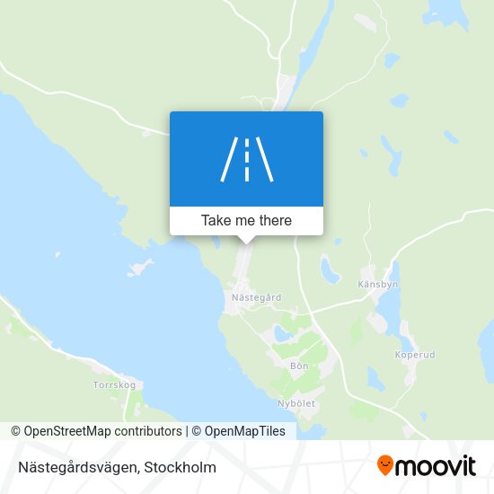 Nästegårdsvägen map