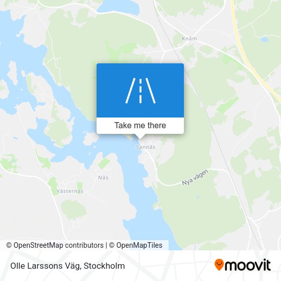 Olle Larssons Väg map