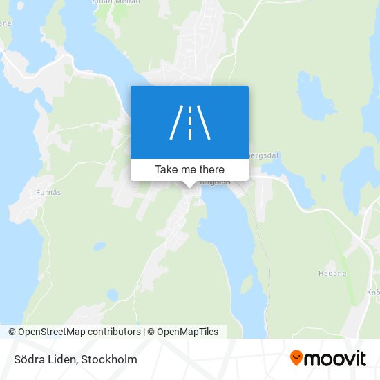 Södra Liden map