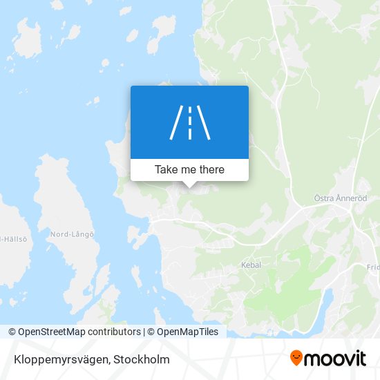 Kloppemyrsvägen map