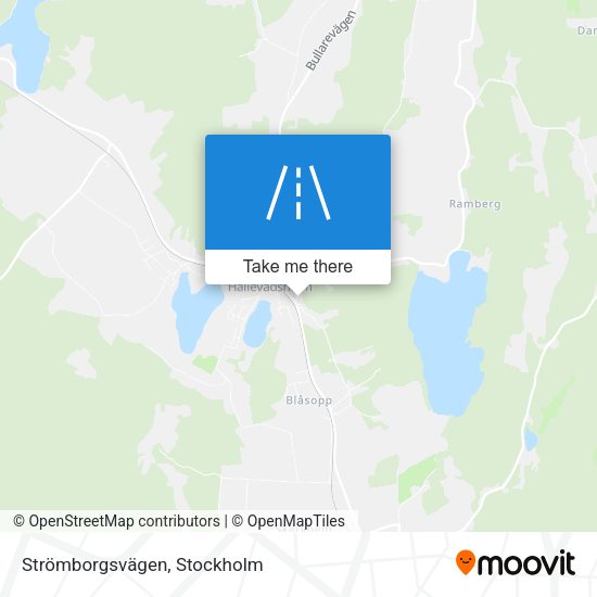 Strömborgsvägen map